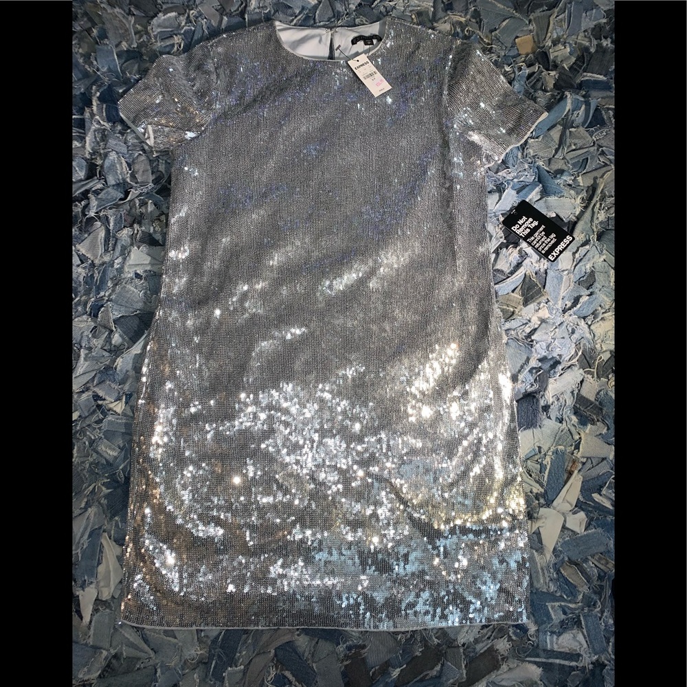 Express Sequence Dress - Picture 2 of 5